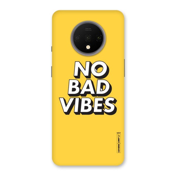 No Bad Vibes Back Case for OnePlus 7T