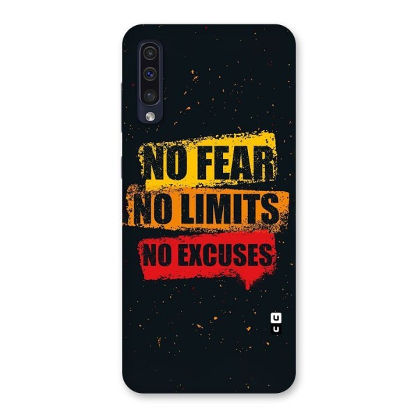 No Fear No Limits Back Case for Galaxy A50
