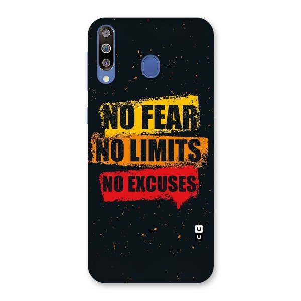 No Fear No Limits Back Case for Galaxy M30