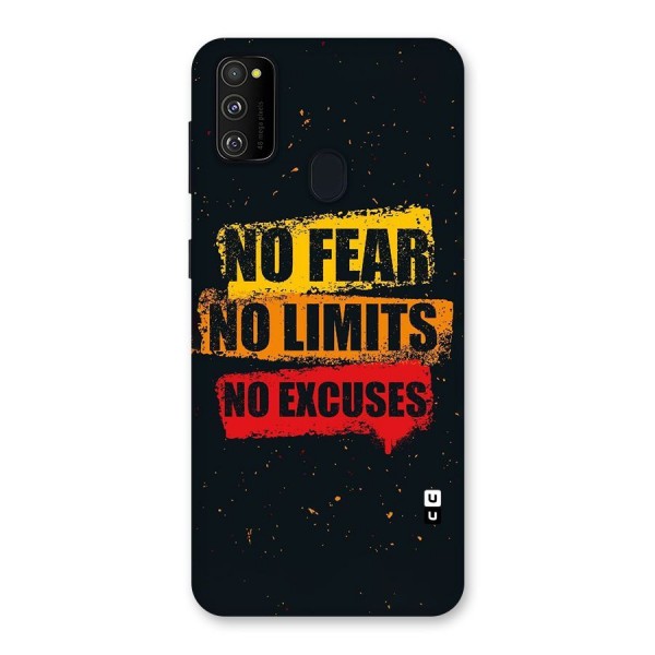 No Fear No Limits Back Case for Galaxy M30s