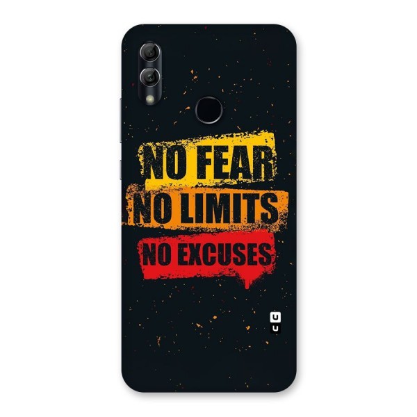 No Fear No Limits Back Case for Honor 10 Lite
