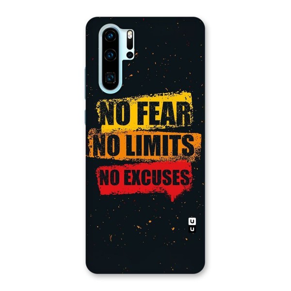 No Fear No Limits Back Case for Huawei P30 Pro
