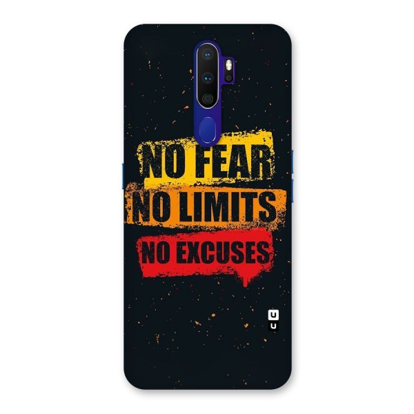No Fear No Limits Back Case for Oppo A9 (2020)