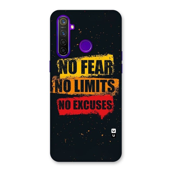 No Fear No Limits Back Case for Realme 5 Pro