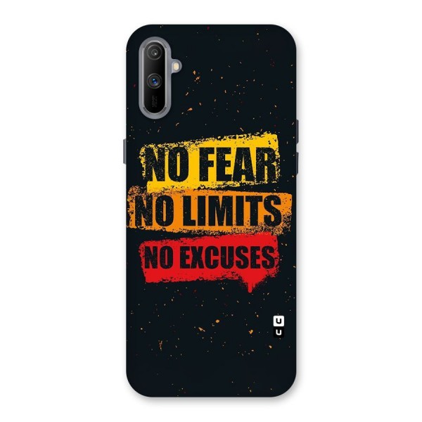 No Fear No Limits Back Case for Realme C3