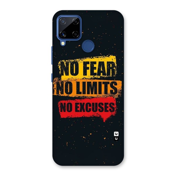 No Fear No Limits Back Case for Realme Narzo 30A