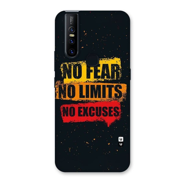 No Fear No Limits Back Case for Vivo V15