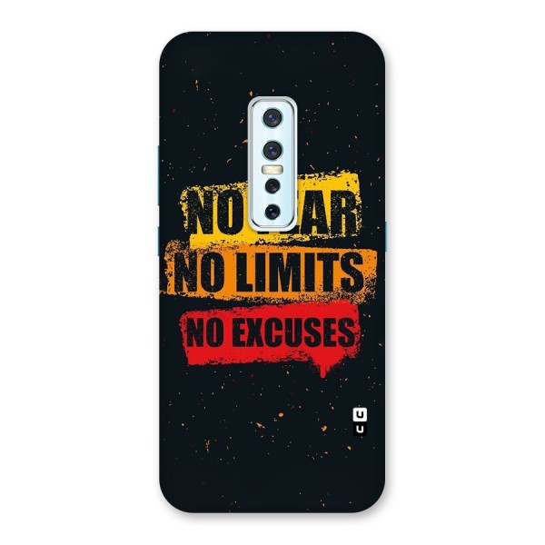 No Fear No Limits Back Case for Vivo V17 Pro