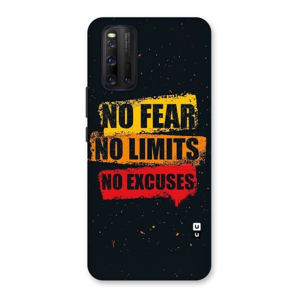No Fear No Limits Back Case for Vivo iQOO 3