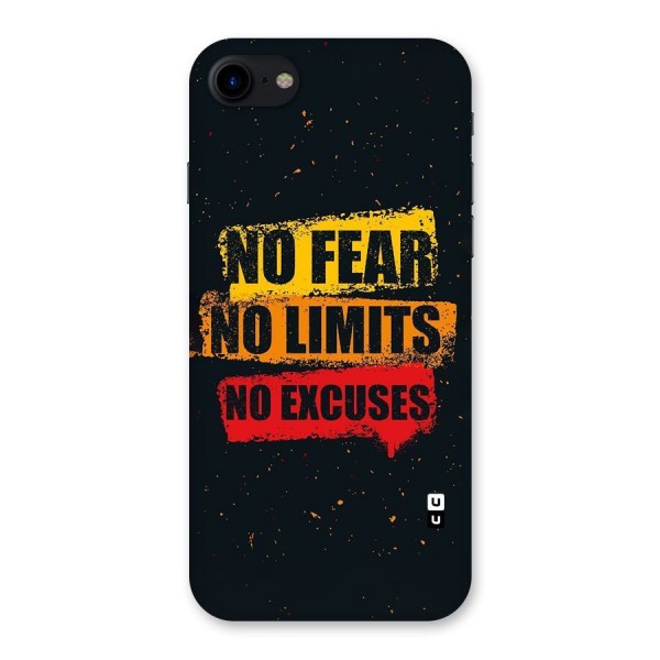 No Fear No Limits Back Case for iPhone SE 2020