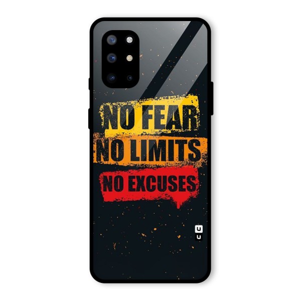No Fear No Limits Glass Back Case for OnePlus 8T