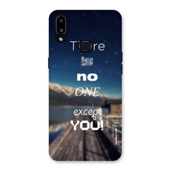 No One But You Back Case for Galaxy A10s