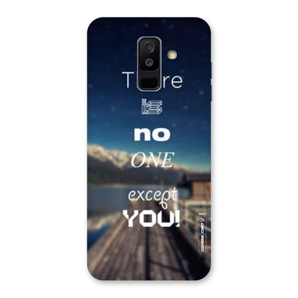 No One But You Back Case for Galaxy A6 Plus
