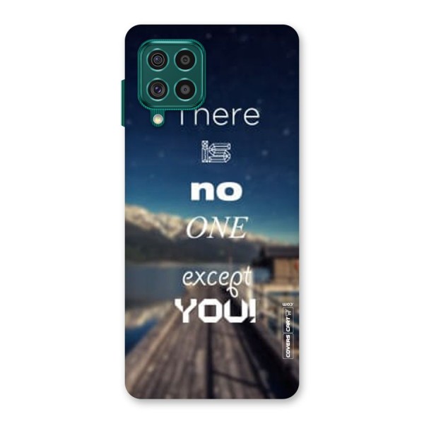 No One But You Back Case for Galaxy F62