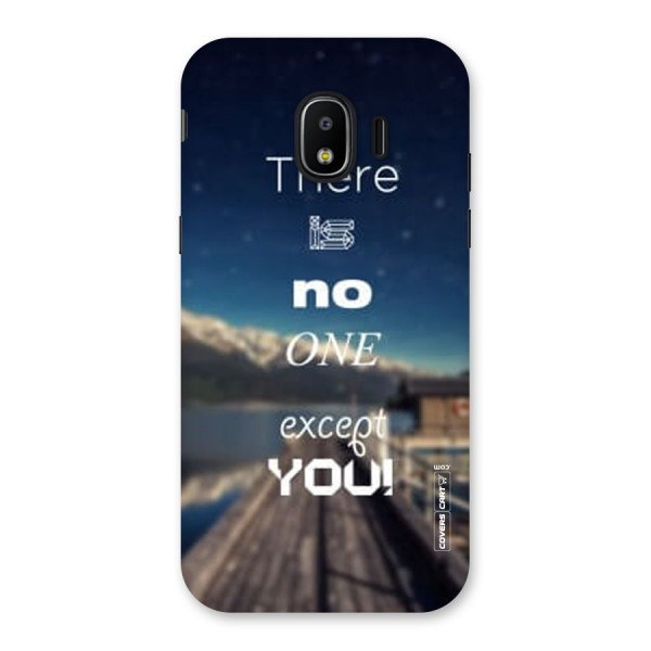 No One But You Back Case for Galaxy J2 Pro 2018