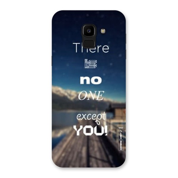No One But You Back Case for Galaxy J6