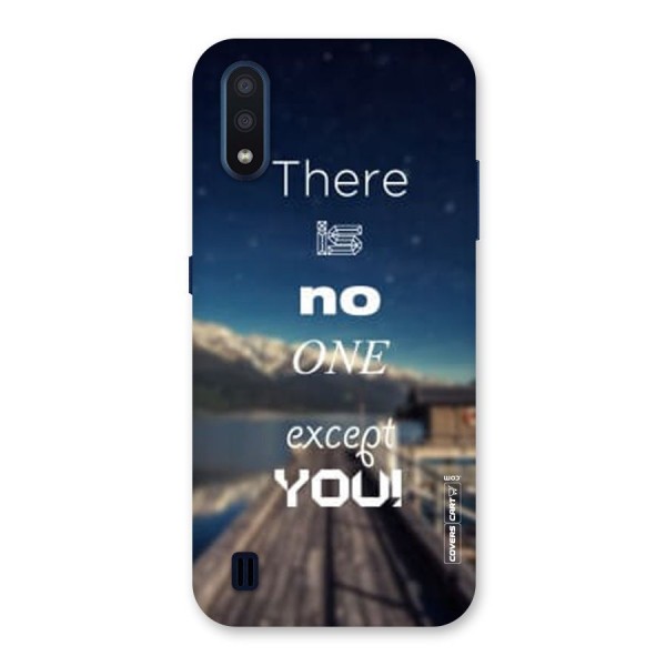 No One But You Back Case for Galaxy M01