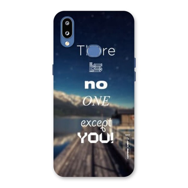 No One But You Back Case for Galaxy M01s