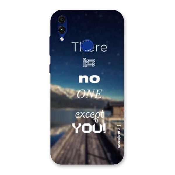 No One But You Back Case for Honor 8C