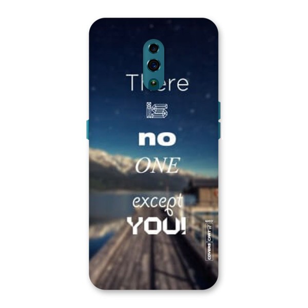 No One But You Back Case for Oppo Reno