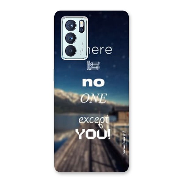 No One But You Back Case for Oppo Reno6 Pro 5G