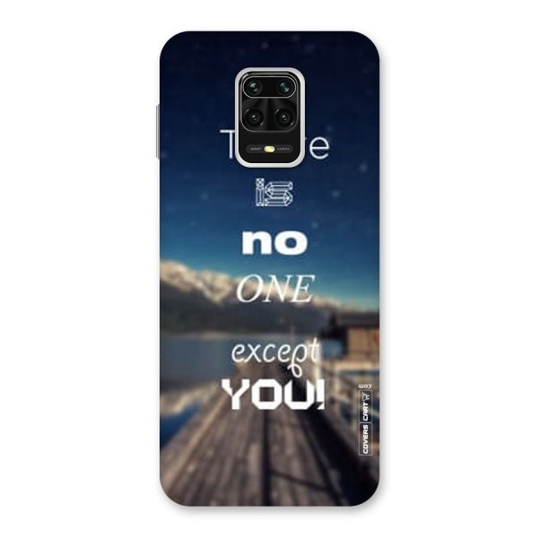 No One But You Back Case for Redmi Note 9 Pro Max