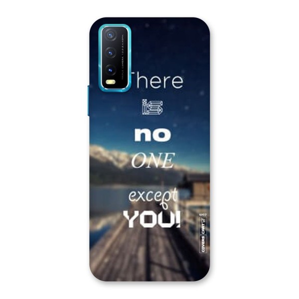 No One But You Back Case for Vivo Y12s