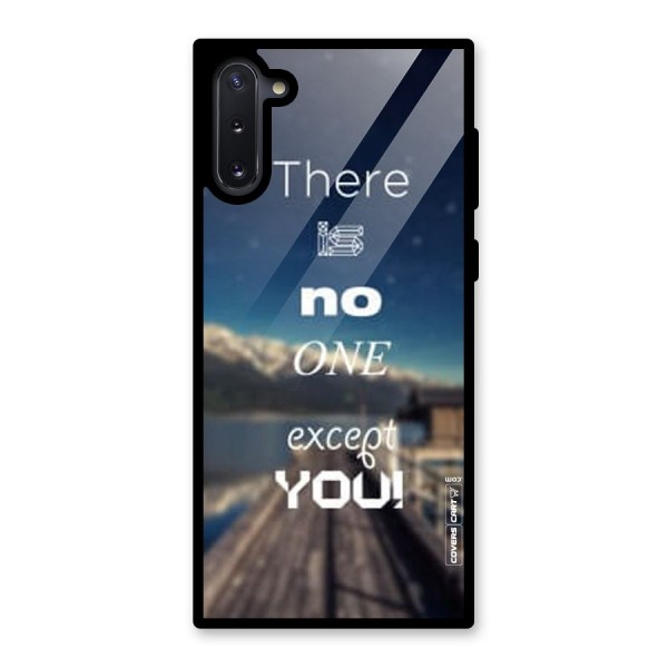 No One But You Glass Back Case for Galaxy Note 10