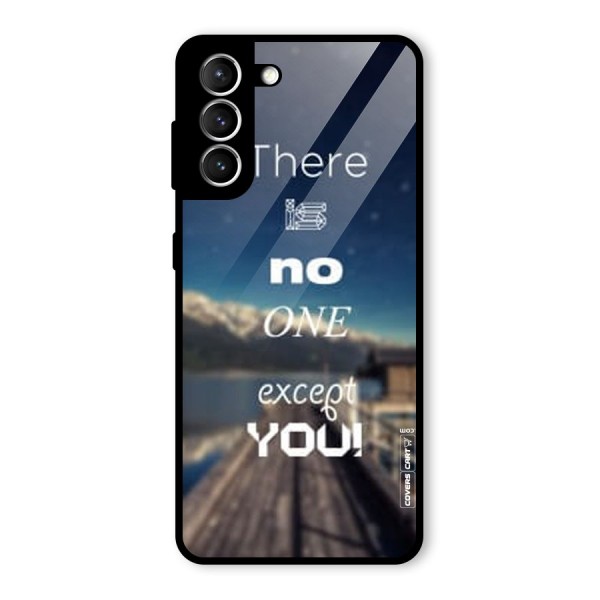 No One But You Glass Back Case for Galaxy S21 5G