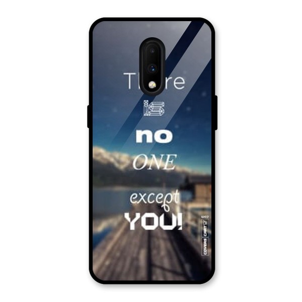 No One But You Glass Back Case for OnePlus 7