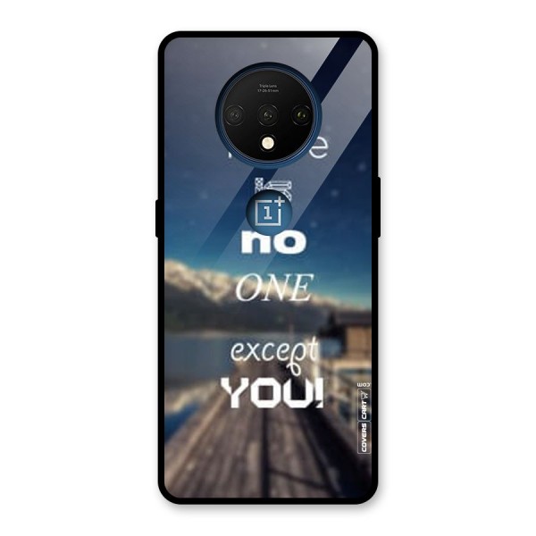 No One But You Glass Back Case for OnePlus 7T