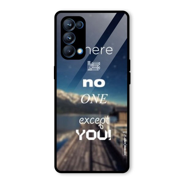No One But You Glass Back Case for Oppo Reno5 Pro 5G