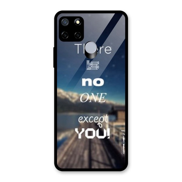 No One But You Glass Back Case for Realme C12