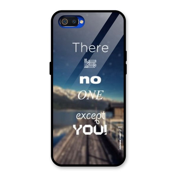 No One But You Glass Back Case for Realme C2