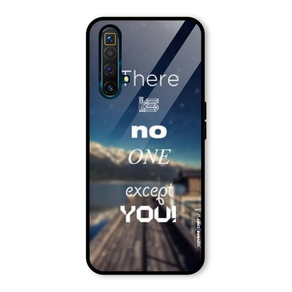 No One But You Glass Back Case for Realme X3