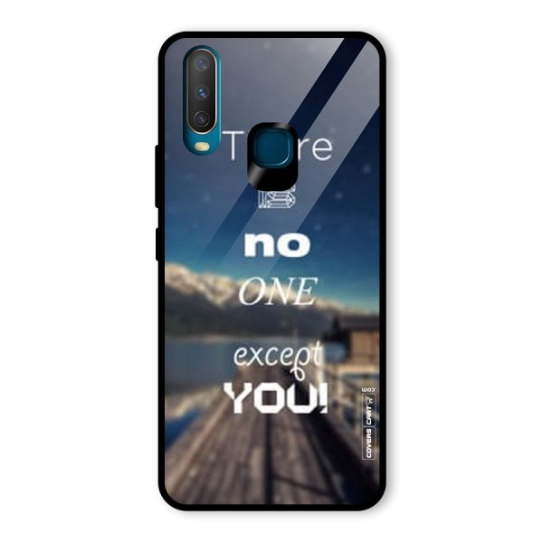 No One But You Glass Back Case for Vivo Y15