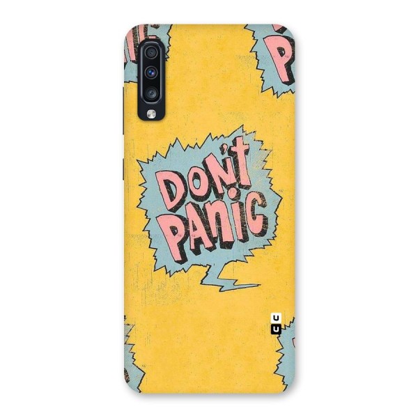 No Panic Back Case for Galaxy A70