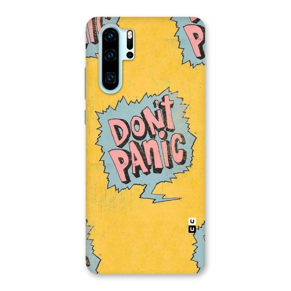 No Panic Back Case for Huawei P30 Pro