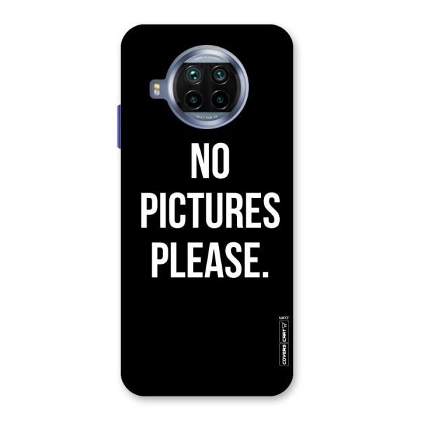 No Pictures Please Back Case for Mi 10i