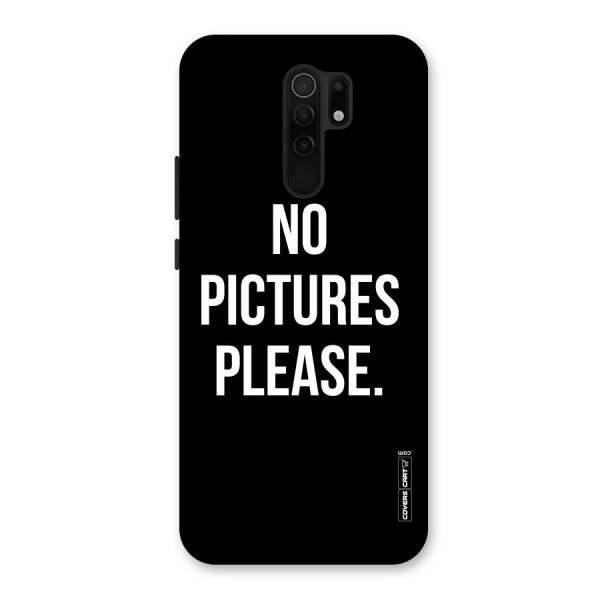 No Pictures Please Back Case for Poco M2