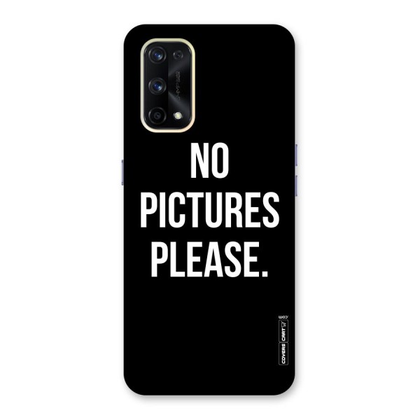No Pictures Please Glass Back Case for Realme X7 Pro