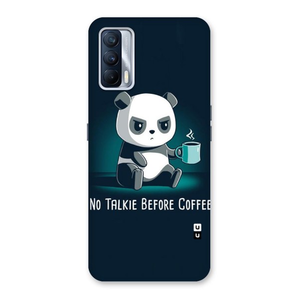 No Talkie Before Coffee Back Case for Realme X7