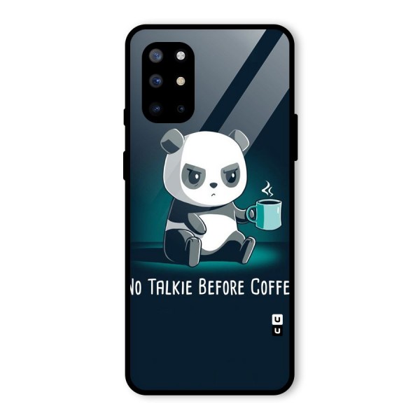 No Talkie Before Coffee Glass Back Case for OnePlus 8T