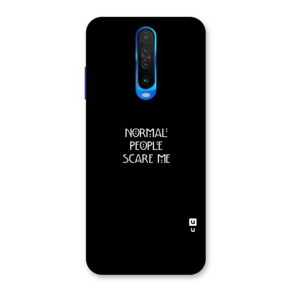 Normal People Back Case for Poco X2