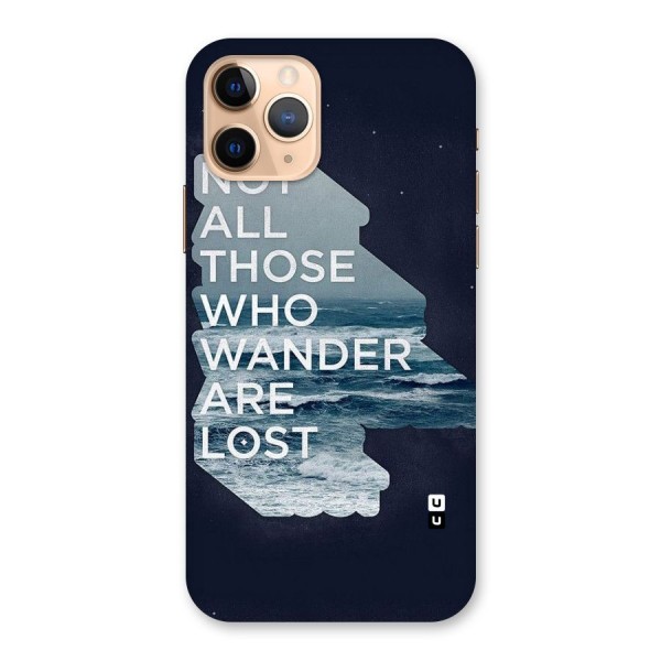 Not Lost Back Case for iPhone 11 Pro