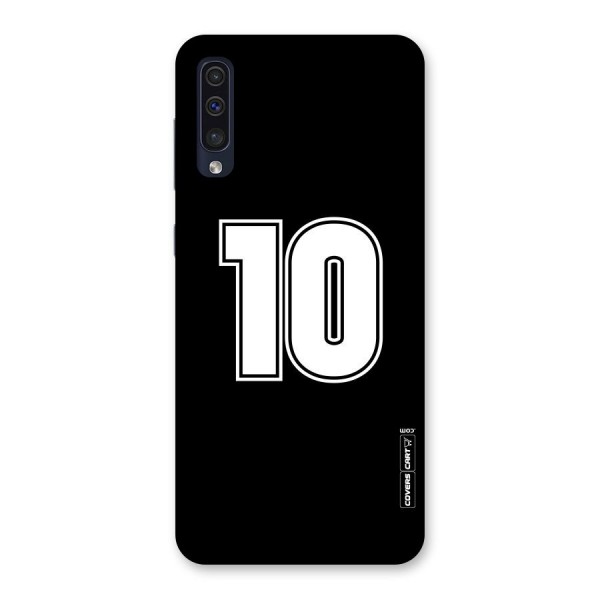 Number 10 Back Case for Galaxy A50