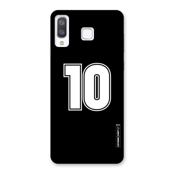 Number 10 Back Case for Galaxy A8 Star
