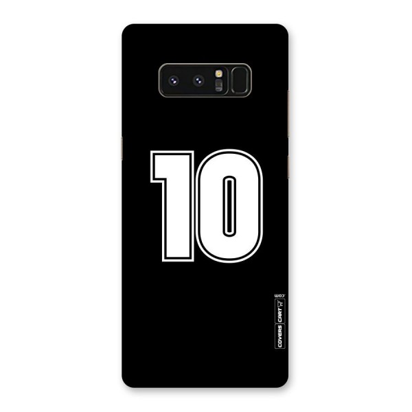 Number 10 Back Case for Galaxy Note 8