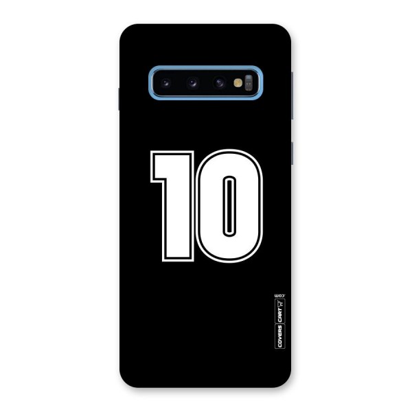 Number 10 Back Case for Galaxy S10