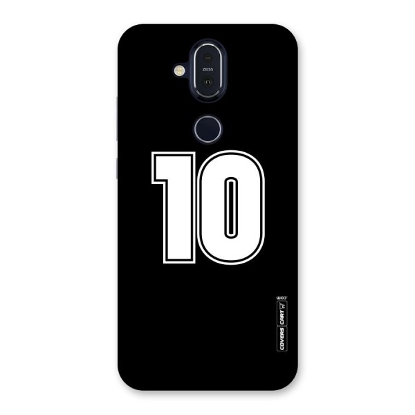 Number 10 Back Case for Nokia 8.1